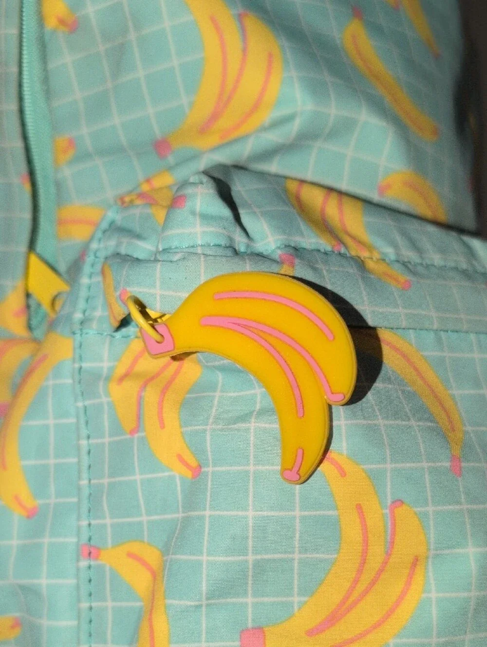 2018 Limited Edition Museum Of Ice Cream X Art Class Banana Grid Back Pack-Rare